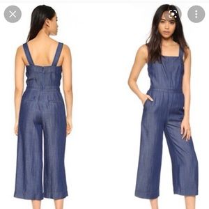 Club Monaco denim jumpsuit